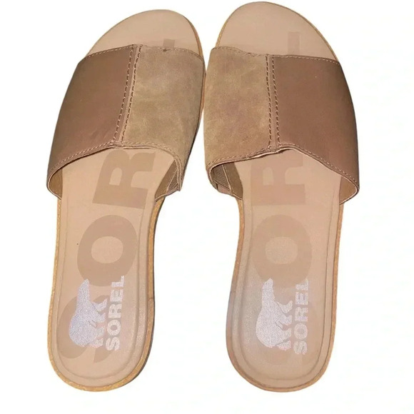 Sorel Ella II Block Slide Sandals - Picture 1 of 3